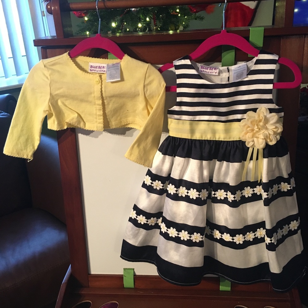Beautiful Easter/spring dress 24m